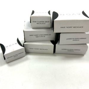 Avon Jewelry Grab Bag Lot of Ten Assorted Avon Jewelry Gifts